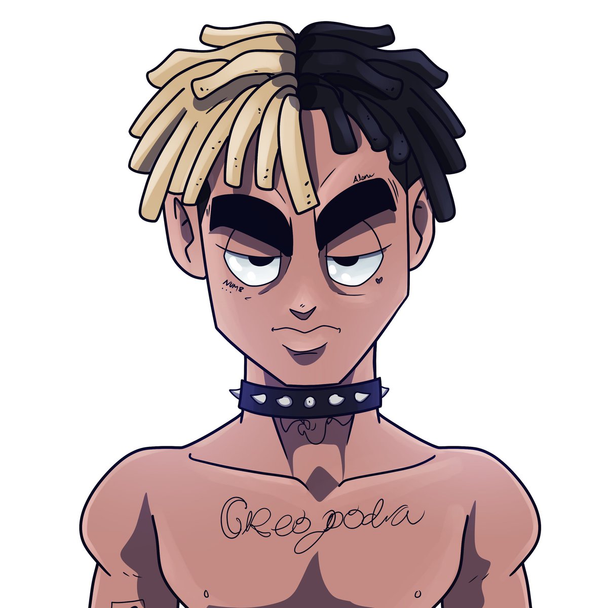 Baesd On Twitter Xxxtentacion Fan Art From The Stream