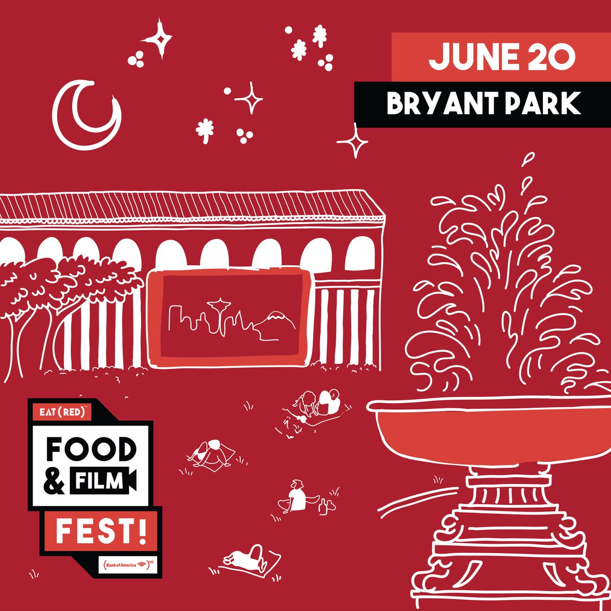 Join <a href="/RED/">(RED)</a>, #FatboyUSA &amp; <a href="/Mariobatali/">Mario Batali</a> for the ultimate picnic &amp; movie night in NYC's Bryant Park TOMORROW night! Let's #86AIDS