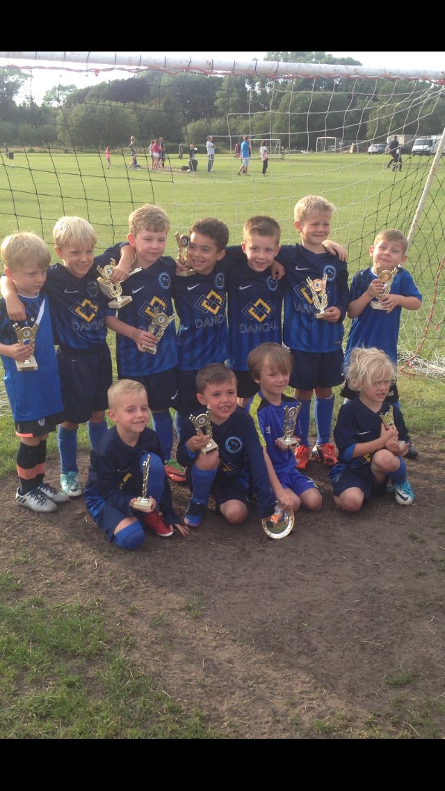 PanthersHRFC's tweet photo. Champions champions well done to our little family team HR Panthers on winning U6 Hightown league. Well to to all the boys. https://t.co/FEZQ5udNJk