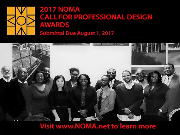 NOMA is accepting submissions for the 2017 Professional Design Awards. Registered architects with current membership are invited to submit!