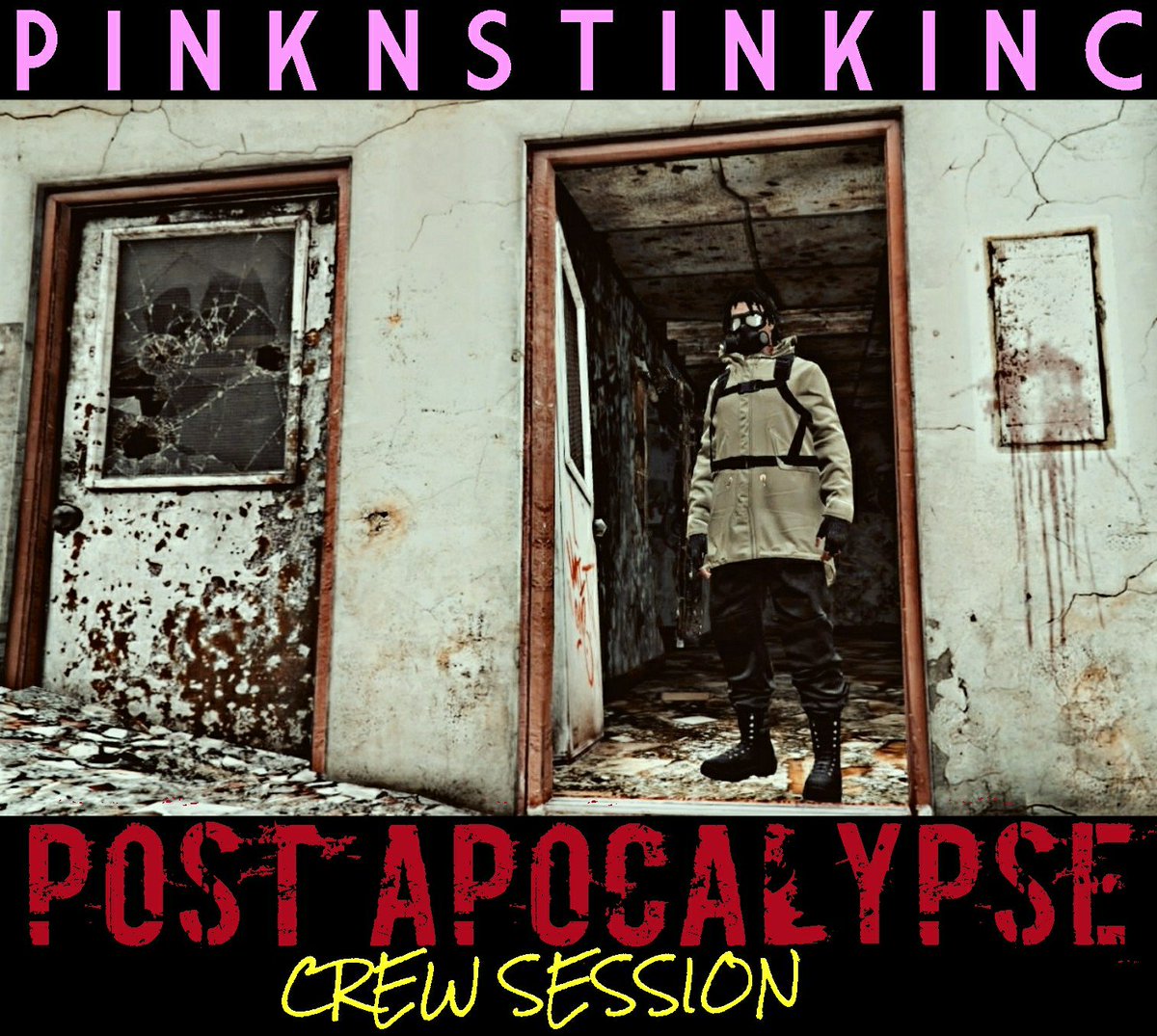 PinkNStinkINC's tweet photo. #POSTAPOCALYPSE CREW SESSION 
NOT this weekend NEXT weekend 
Time/date to be confirmed

#gtav #gta5 #gta #gtaonline #ps4 #psn #rockstargames https://t.co/Cnpj4bhxfR