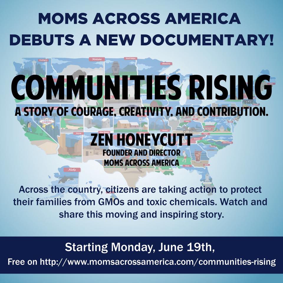 BREAKING: How do we stop the poisoning of America? Check out what these great people are doing: > MomsAcrossAmerica.com/communities-ri… < <a href="/zenhoneycutt/">Zen Honeycutt</a>