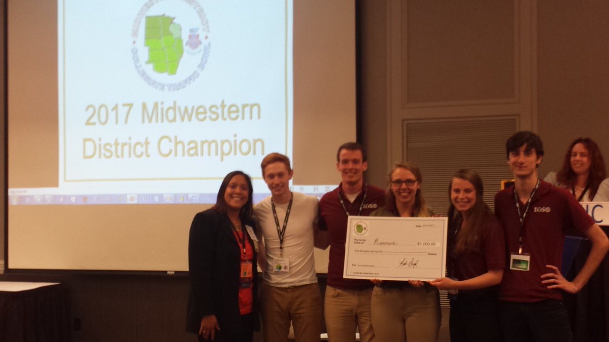 Congratulations to the University of Minnesota for winning the ITE Collegiate Traffic Bowl Midwestern Championship! #mwite2017