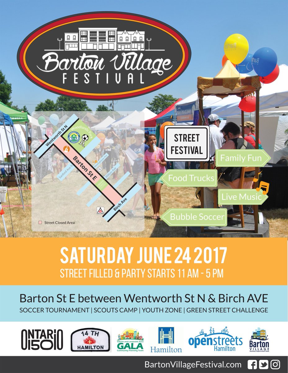HamiltonLRT's tweet image. The #HamOntLRT team will be at the @BartonStEvent #BartonVillageFestival this
Saturday 11am-5pm! See you there #HamOnt!