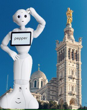 SenMarseille10's tweet image. @SenMarseille10 accueille #robotpepper dans le cadre du #LabSenioriales une semaine &quot;pépére&quot; près de la #bonnemére