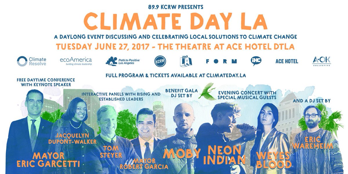 heybikela's tweet image. New Climate Leaders: Hear #ClimateDayLA speakers from @sustainCSUN @BW4WLA @CountyofLA @mpac_national @LADWP climateday.la