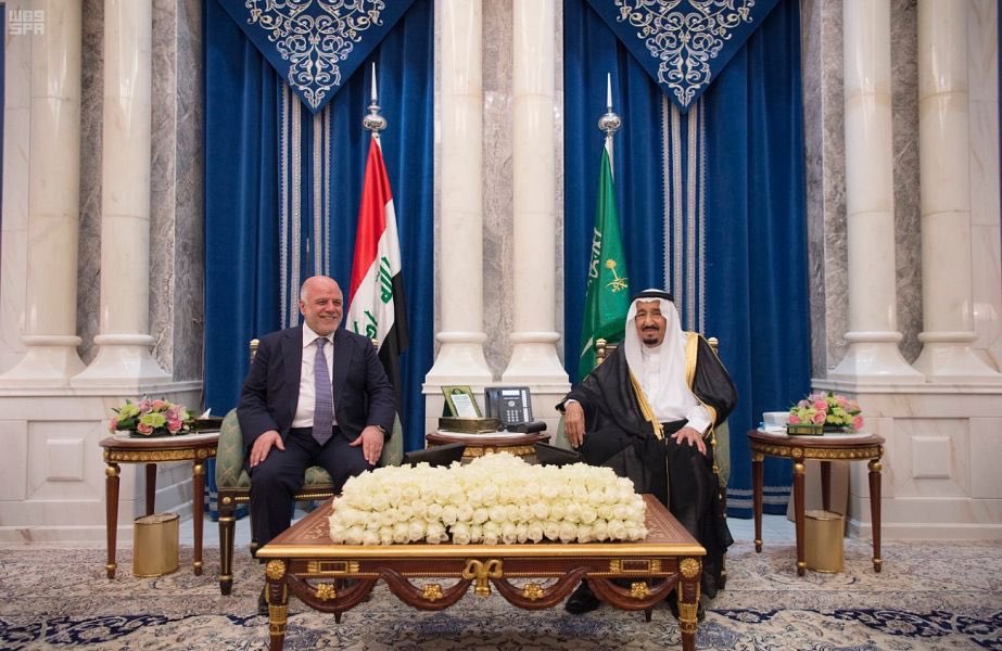 إستقبال رسمي حيدر العبادي وقاسم الأعرجي يؤديان العمرة اليوم "