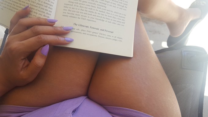 The only thing that would make this moment better is having your face nestled between my thighs while<a href="/tag/manyvids"class="tags"><span>#manyvids</span></a>