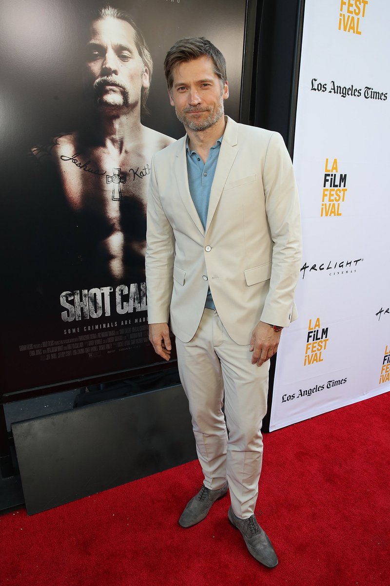 BoldFilms's tweet photo. #ShotCaller star @nikolajcw on the red carpet at @LAFilmFestival 6/17 premiere #LAFF – pc: @GettyImages @BoldFilms #SabanFilms @Participant https://t.co/cqn0Hoya7w