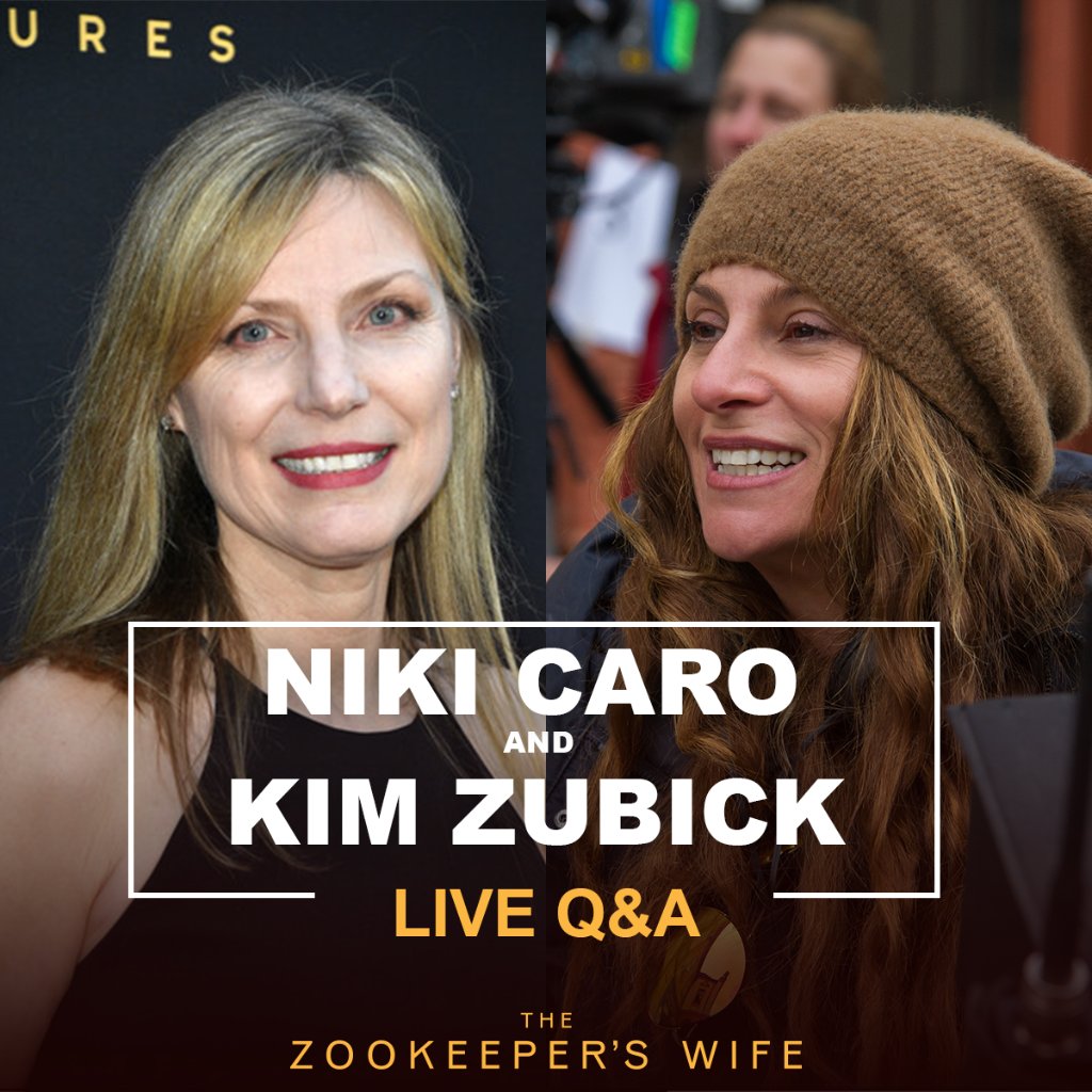 Facebook Live Q&amp;A with our Director Niki Caro and producer Kim Zubick on June 20 from The Museum of Tolerance. Submit your questions below!