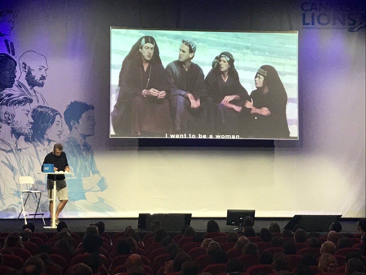 AssemblyIreland's tweet photo. They saved the best for last "How To Write Funny For Lazy People" with @PhilipMaesRadio 🙌🏼 @Cannes_Lions #canneslions2017 https://t.co/3kkXTLDGCf