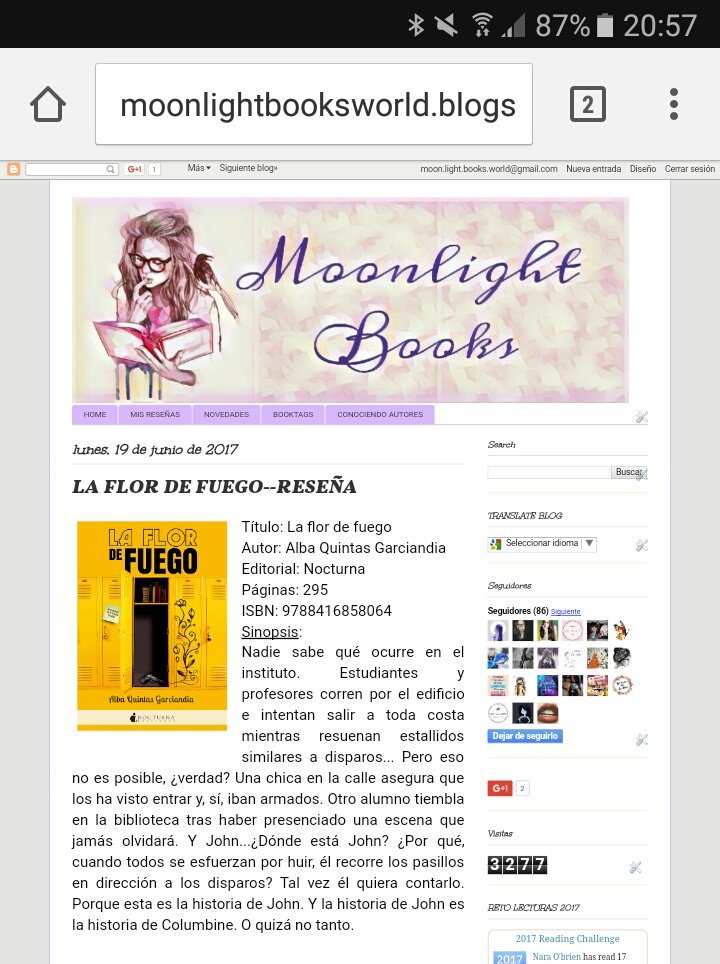 moonlightbook_'s tweet photo. Por fín he leído la flor de fuego🌺😍
RESEÑA👉https://t.co/b9Db5RIxfK
@albaricius @NocturnaEd https://t.co/DDjpUslkHh