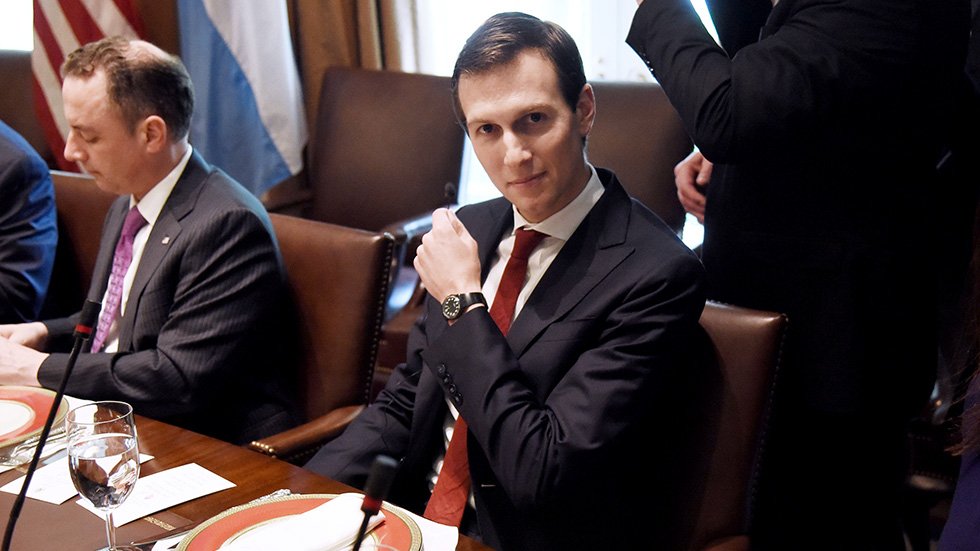 thehill's tweet image. Kushner reaching out to criminal defense lawyers as Trump-Russia probe heats up: hill.cm/010rdJL