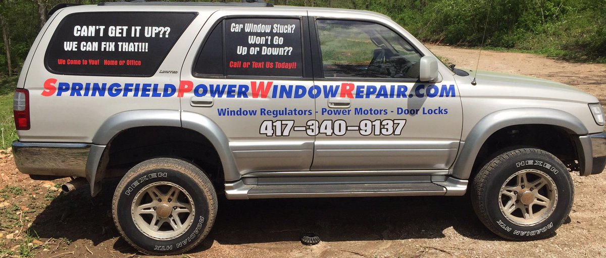 PowerWindowGuy's tweet photo. Can't get it up? You're in luck! We Come To You! Call or Text (417) 340-9137 for #PowerWindowRepair or online: https://t.co/iFz9JSpqj5 https://t.co/6b7ZWX5zCM