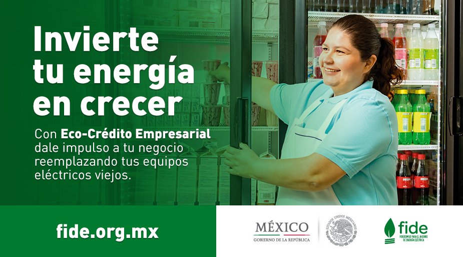 Eco-Crédito FIDE tweet media
