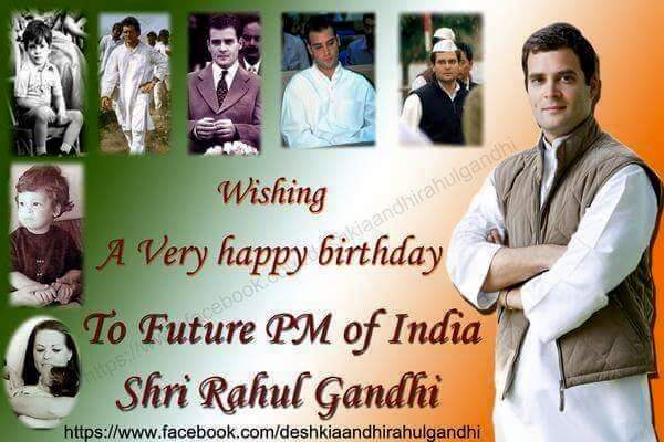 WISH YOU A HAPPY BIRTHDAY WISHES RESPECTED SHRI.RAHUL GANDHI JI. OUR INCOMING PRIME MINISTER OF INDIA.
COVAI BALAJI. 