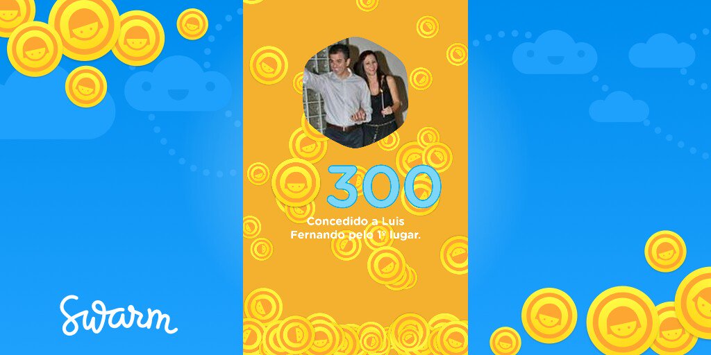Luis_Benedetti's tweet image. Acabo de receber 300 moedas de bônus por ter chegado em 1º lugar no placar do Swarm @swarmapp