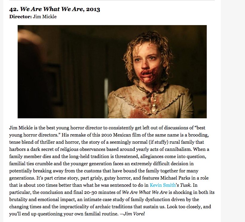 Yay <a href="/Mickle_Jim/">Jim Mickle</a>.  Yay us!
pastemagazine.com/articles/2017/…
<a href="/andrewdcorkin/">Andrew D Corkin</a> <a href="/jackocrackus/">Jack Turner</a> #WeAreWhatWeAre