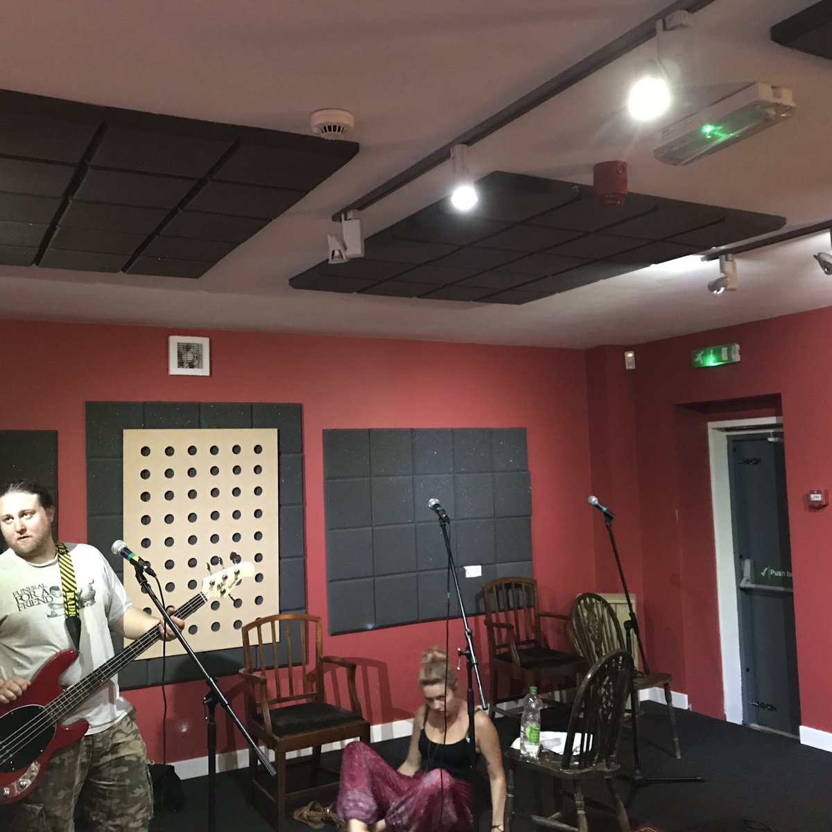 It's a warm one tonight down at @BlueberryHillUK. Looking for #gigs now! #leeds #unsignedband #rehearsal