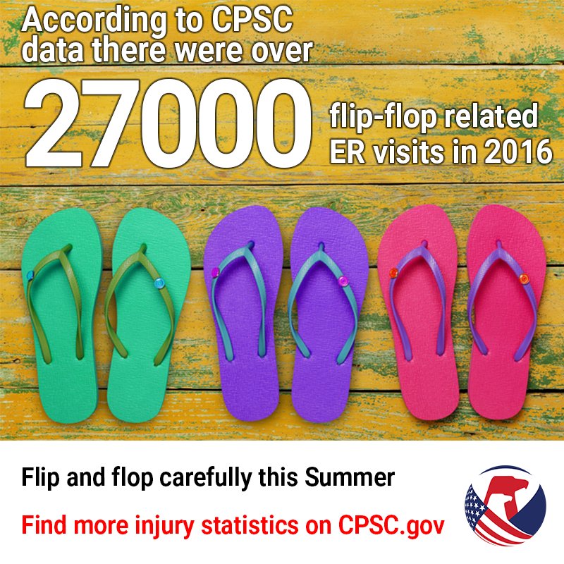 safety flip flops