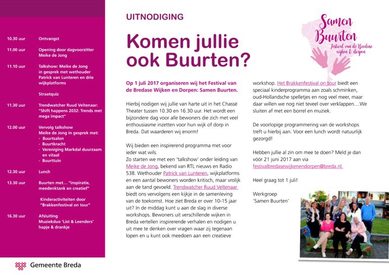Gesproken met trendwatcher @Ruud Veltenaar over "Shift happens 2032" tijdens Samen Buurten 1 juli Chasse theater. Dit mag je niet missen!!