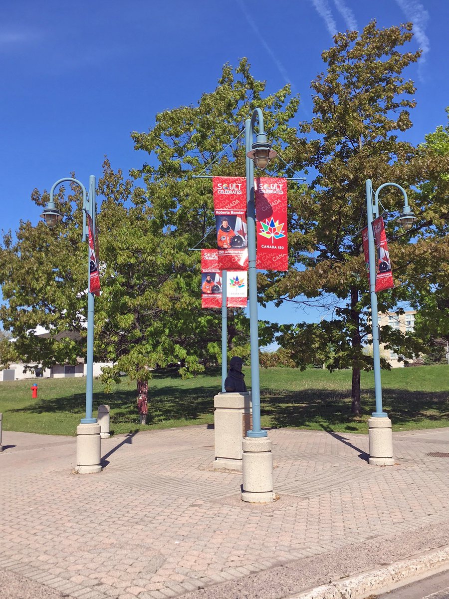 The Sault Celebrates #Canada150 excitement continues with the installation of our banners along the waterfront! https://t.co/HYjlBIeeqo