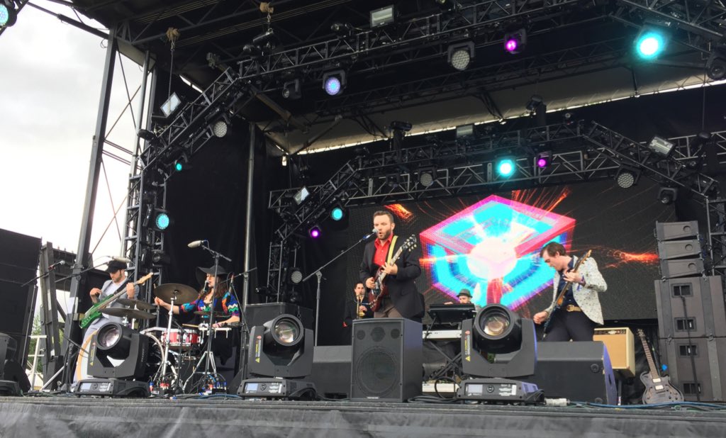 WhatTheFestival's tweet photo. RT @vrtxmag: Once upon a time when @WhatTheFestival was getting down to #PDXmusic from @GoldFootMusic 👏💃🏽 https://t.co/GkQJDJCeXK