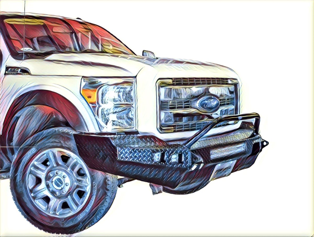 From the vision of an artist to better vision on the road. Frontier's new Sport. #lightbarcutout #LED #frontiertruckgear #lighttheroad