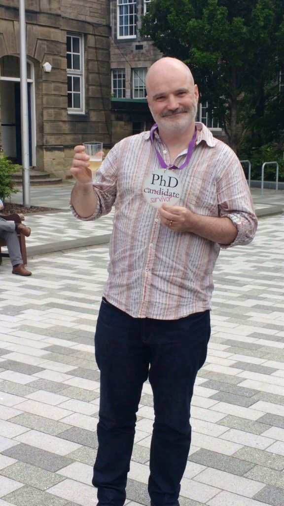rowenaarshad's tweet photo. Congrats on a successful viva (Dr) Peter Evans - from all your colleagues in Moray House https://t.co/gfdx3uzzNq