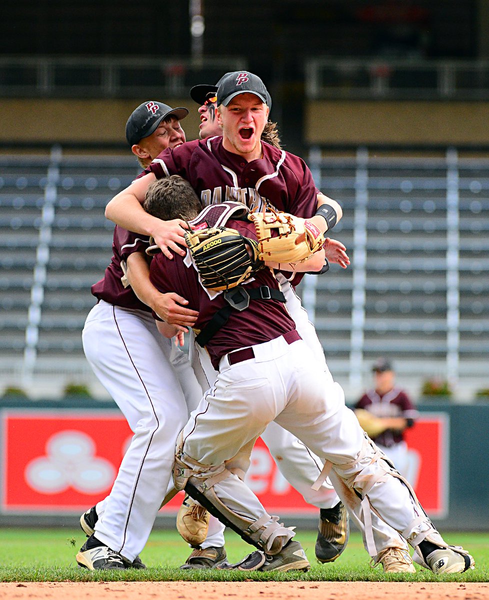 UPP_Bombers's tweet photo. Giant shout out to @leviarn04 and his 2 CG at state in '17! Thus photo captures the pure joy that comes after that final out is recorded https://t.co/dijLO5NPdL