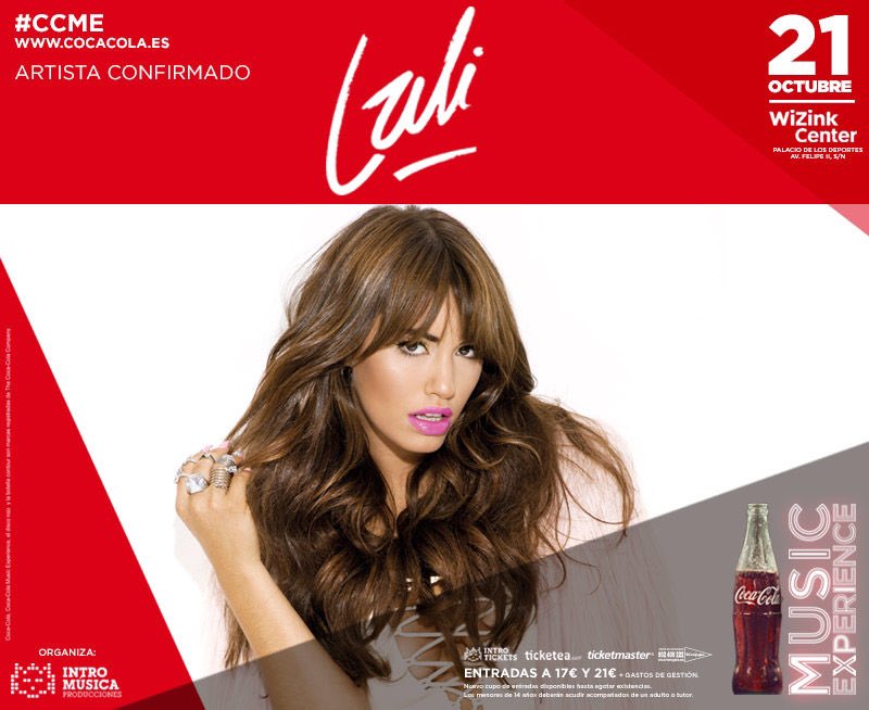LaliEspositoFCE's tweet photo. El periódico español @elmundoes 🇪🇸📰 se hace eco del festival Coca Cola Music Experience del que formará parte @laliespos el 21 de Octubre🔝 https://t.co/X7EjfnAqtS