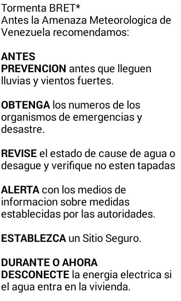 BomberosIrib's tweet photo. Recomendaciones de seguridad ante alerta por la #TormentaBrett Comparte con tus familiares y amigos @VGRPC @DGNBEnLinea @trafficLARA https://t.co/HpegAjYcBJ