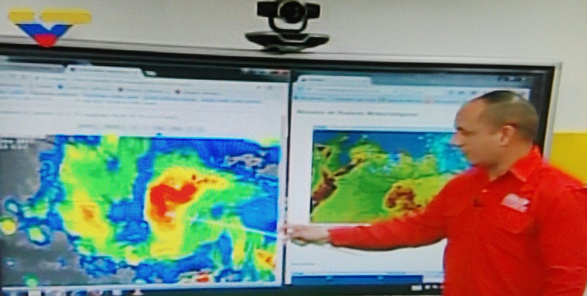 ErikaOSanoja's tweet photo. Ministro Ecosocialismo y Aguas sobre #TormentaBrett, anuncia prohibiciones de zarpe y vuelos hacia Oriente. Estiman vientos de 125 kms/hora. https://t.co/n7nBCDqOpL