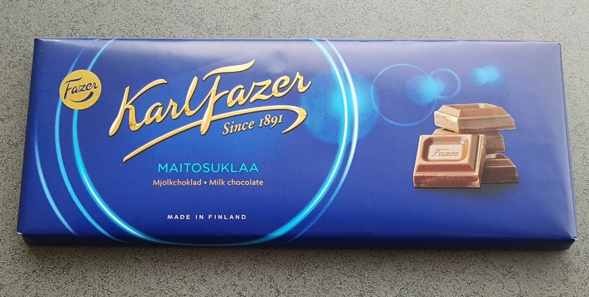 Neil4syth's tweet photo. When your student's uncle is from #Finland! 😍😍😍 #Setä #fazer #ThatTeachLife https://t.co/AyT3qP7QEr