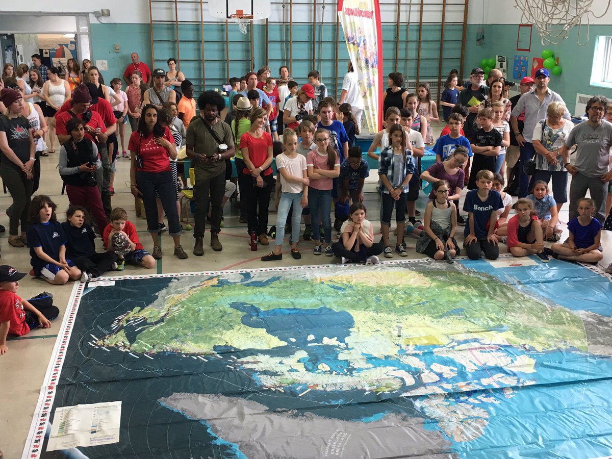 Teachers keen to learn about a whole school approach to place-based, environmental education, check out Blue School in Rimouski! #CanadaC3