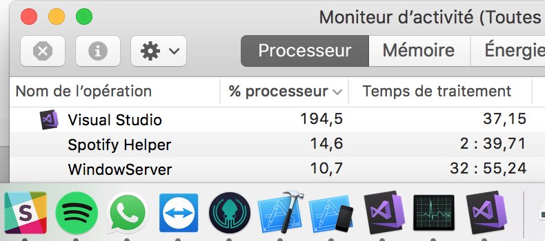 AntonyCanut's tweet image. #VsForMac n&apos;est pas près à gérer plusieurs fenêtre, non non non...