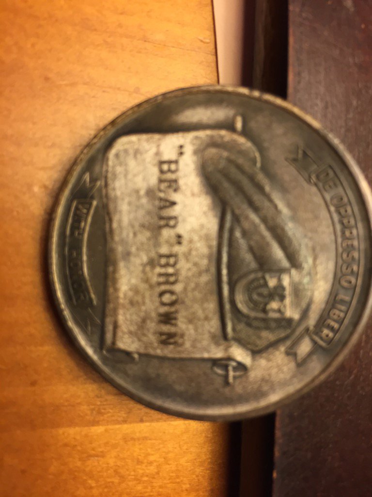BrownFayeM's tweet photo. @Bob_Mayer @Bob_Mayer got mine 33yrs ago...don't know where the years are going 🤔 #special forces #7SFG https://t.co/ol4IOfpPkJ