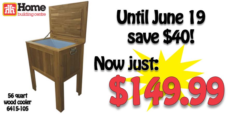 HomeHardwareSP's tweet image. Last chance to score this patio cooler for just $149.97! Sale ends tomorrow--we only have 5 left in stock!