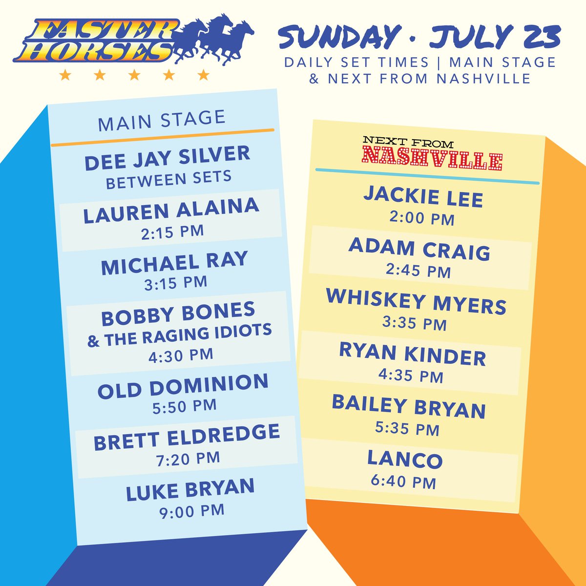 Faster Horses Festival The 17 Faster Horses Schedule Is Here Start Making Your Plans If You Don T Have Your Passes You Better Giddy Up T Co Rmhhorspuh T Co Oabyhu5knu Faster Horses Festival The 17 Faster Horses Schedule Is Here Start Making Your Plans If You Don T Have Your Passes You Better Giddy Up T Co Rmhhorspuh T Co Oabyhu5knu