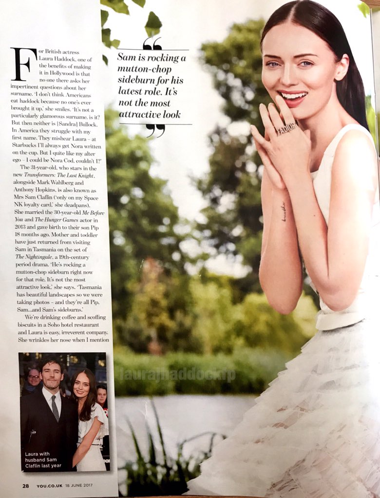 laurajhaddockfp's tweet photo. (1/2) @laurajhaddock was interviewed by @YOUMagSocial. Read the full interview here, thanks to @SamClaflinFans #Transformers #TheLastKnight https://t.co/BAze4IiD3t