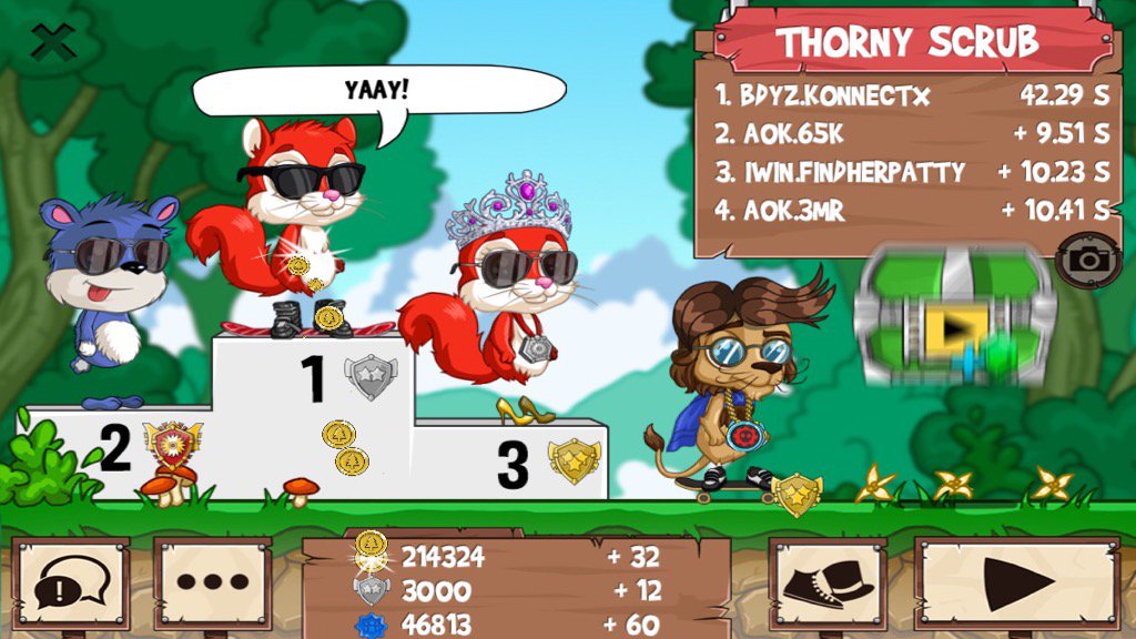 A24567889776's tweet image. Get on my level, son! #funrun2 #65k #FindherPatty #3MR