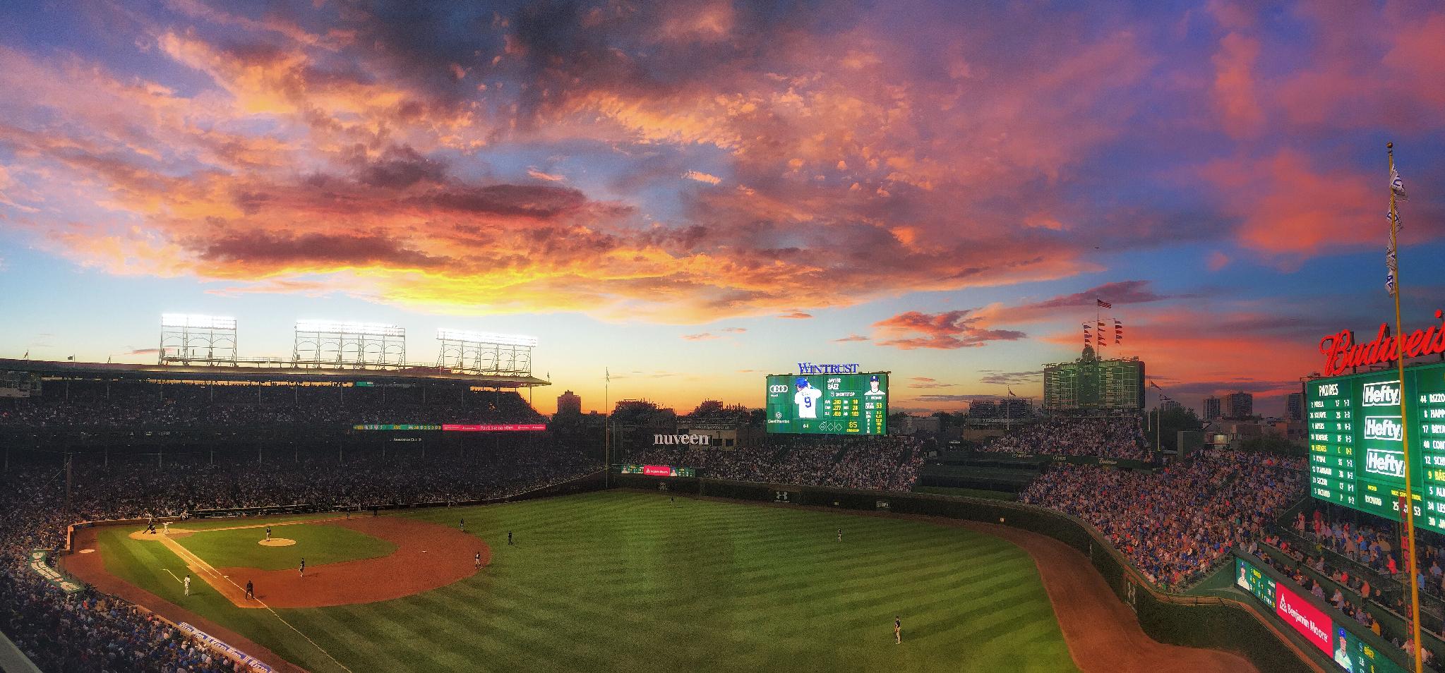 Chicago Cubs on X: Wrigley Field nights.  (Via MLB  Fans)  / X