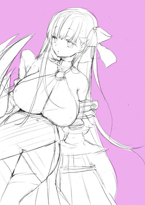 パッションリップ練習ラフ【健全絵】 