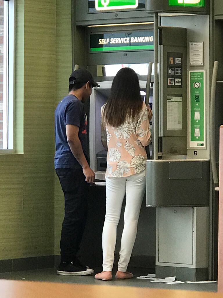 SharmillaSharma's tweet photo. Saddletowne in action #ImDigitalReady #lobbyhost #peercoaching #thankyouteam #thankingcustomers @BrianGervais_TD @RussAnderson_TD https://t.co/u1OaYa4CjO