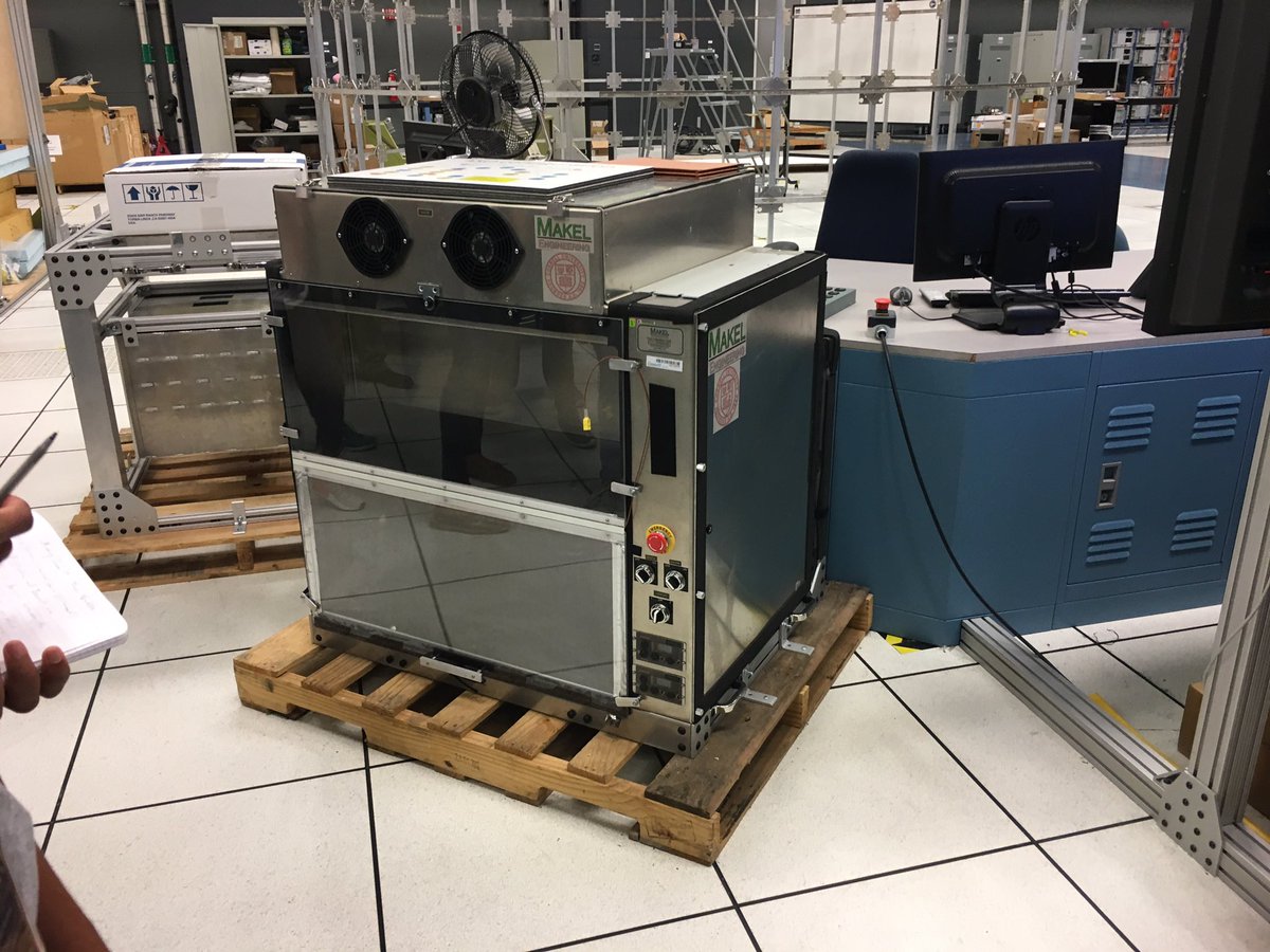 That's one big oven... <a href="/NASA_Johnson/">NASA's Johnson Space Center</a> #has2017