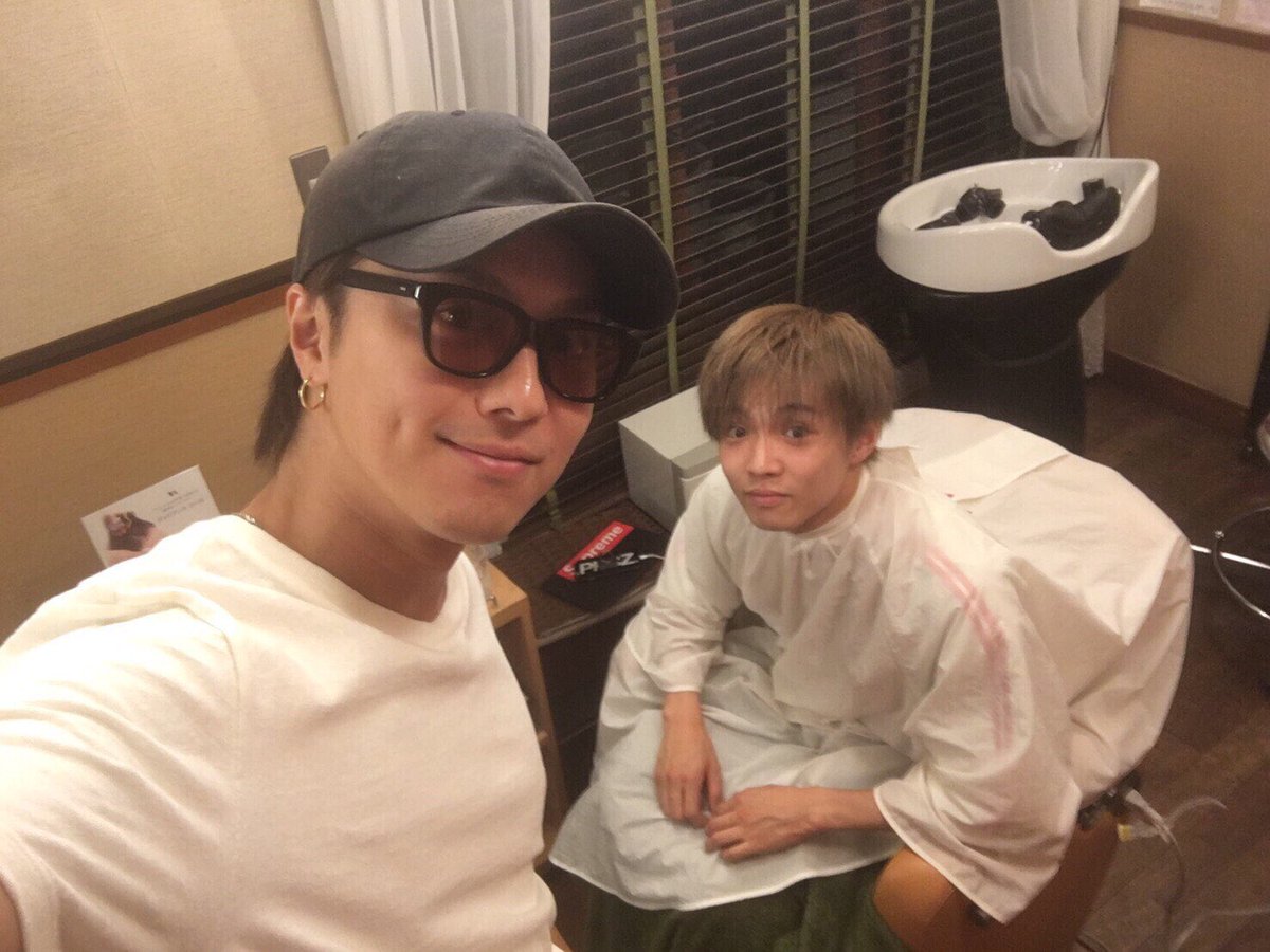 ä½è—¤å¤§æ¨¹ Exile Fantastics On Twitter æ˜¨æ—¥ç¾Žå®¹é™¢ã§ãƒãƒƒã‚¿ãƒª Takahiroã•ã‚