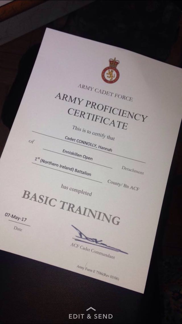 So proud of my daughter