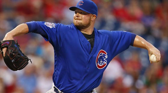 VegasInsider's tweet photo. #Cubs lefty Jon Lester is a strong look for Monday #DFS purposes. Check out the top #RotoQL picks here: https://t.co/MnY7VAnqBZ https://t.co/a0WrfYAW79