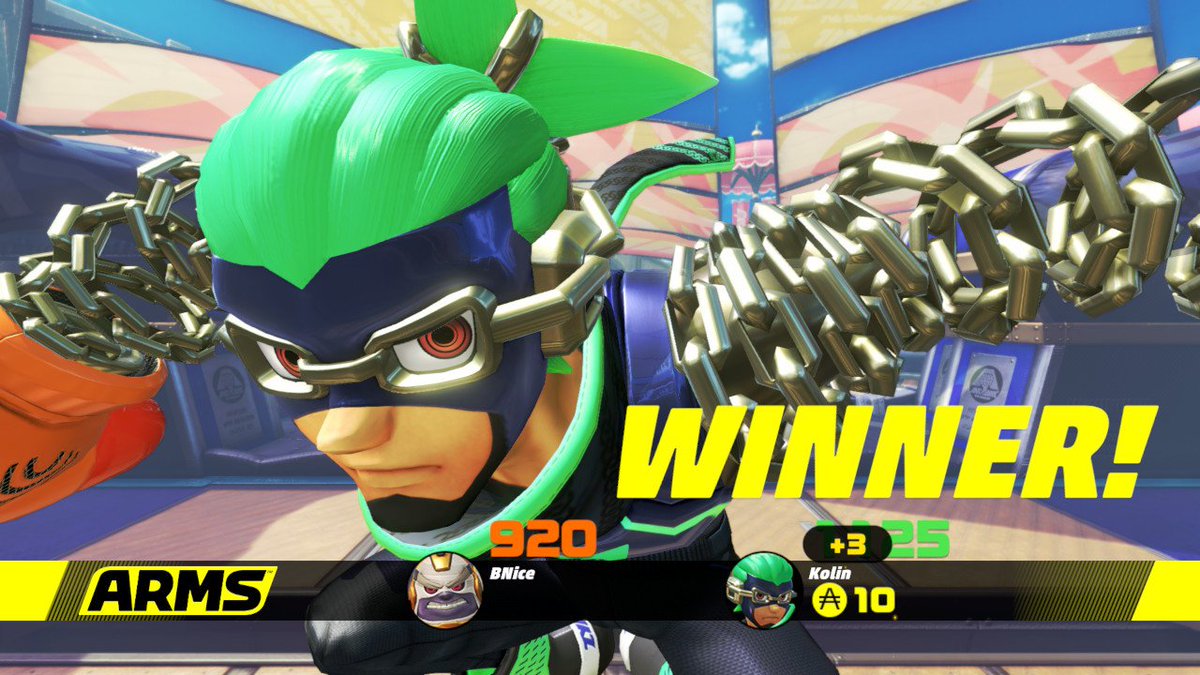 K_Dubbs's tweet photo. #ARMS #NintendoSwitch https://t.co/TaEY3FChnk