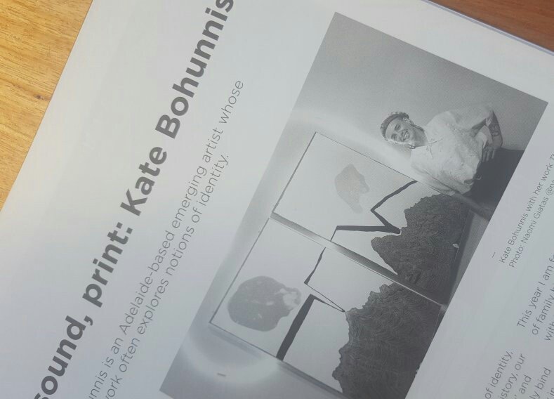 imprinteditor's tweet image. Interview with SA artist Kate Bohunnis in the latest Imprint. Subscribe at printcouncil.org.au @printcouncil_au